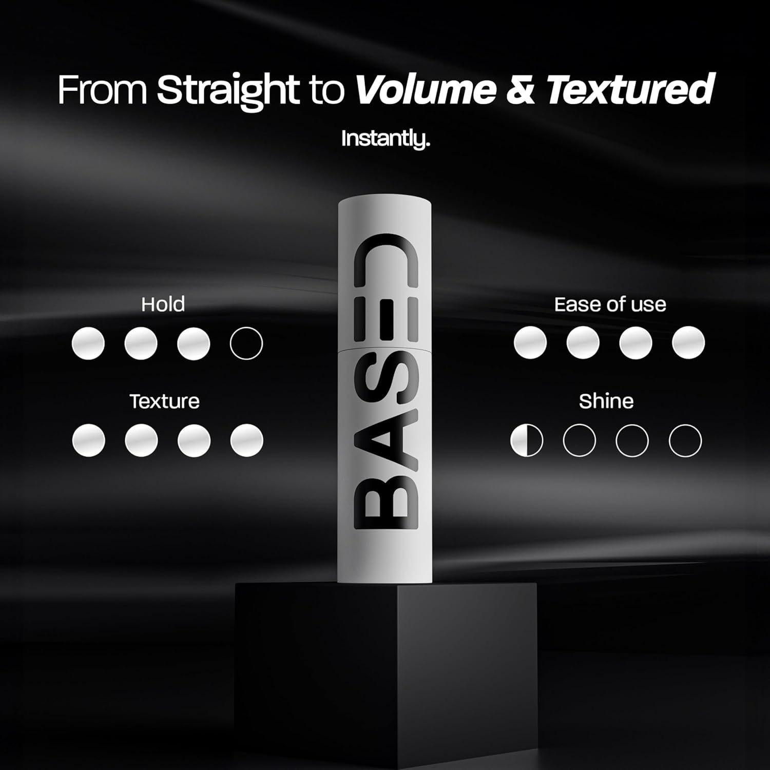 BASED Hair Texture Powder | Instant Volume & Texture | Lightweight, Matte Finish | Simple, Effective, BASED.