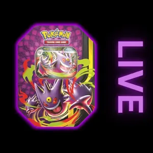 Mega Moonlit Tin (Mega Gengar) | RIPPED LIVE | Pokémon TCG