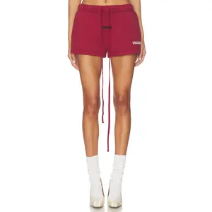 Fear of God ESSENTIALS Running Short in Crimson