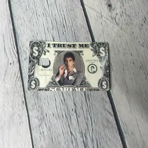 Tony Dollar Credit Card Skin Sticker Decal for Personalized Card Protection
