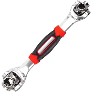 Universal Wrench 52 in 1 Socket Wrench Tool with Multifunction 360  Rotating , Spanner Tool for  and  Repair