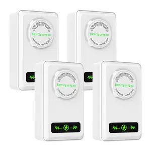 2026 Updated Energy Saver Box, US Plug Power Saver Plugs, 90-250V Device with Voltage Optimization & Surge Protection for Home, Office
