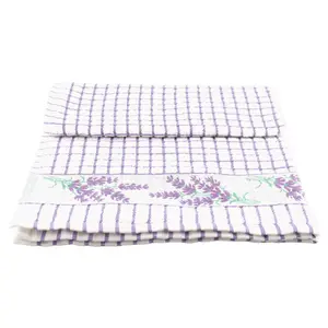 Poli-Dri Lavender Sprig Tea Towel