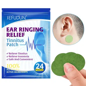 Ear Ringing Relief Patch, 2 Counts/set Ear Ringing Relief Patch, Suitable for Daily Motion Sickness, Tinnitus Relief Patch, Suitable for Both Men and Women, Safe And Convenient, Relieve Insomnia