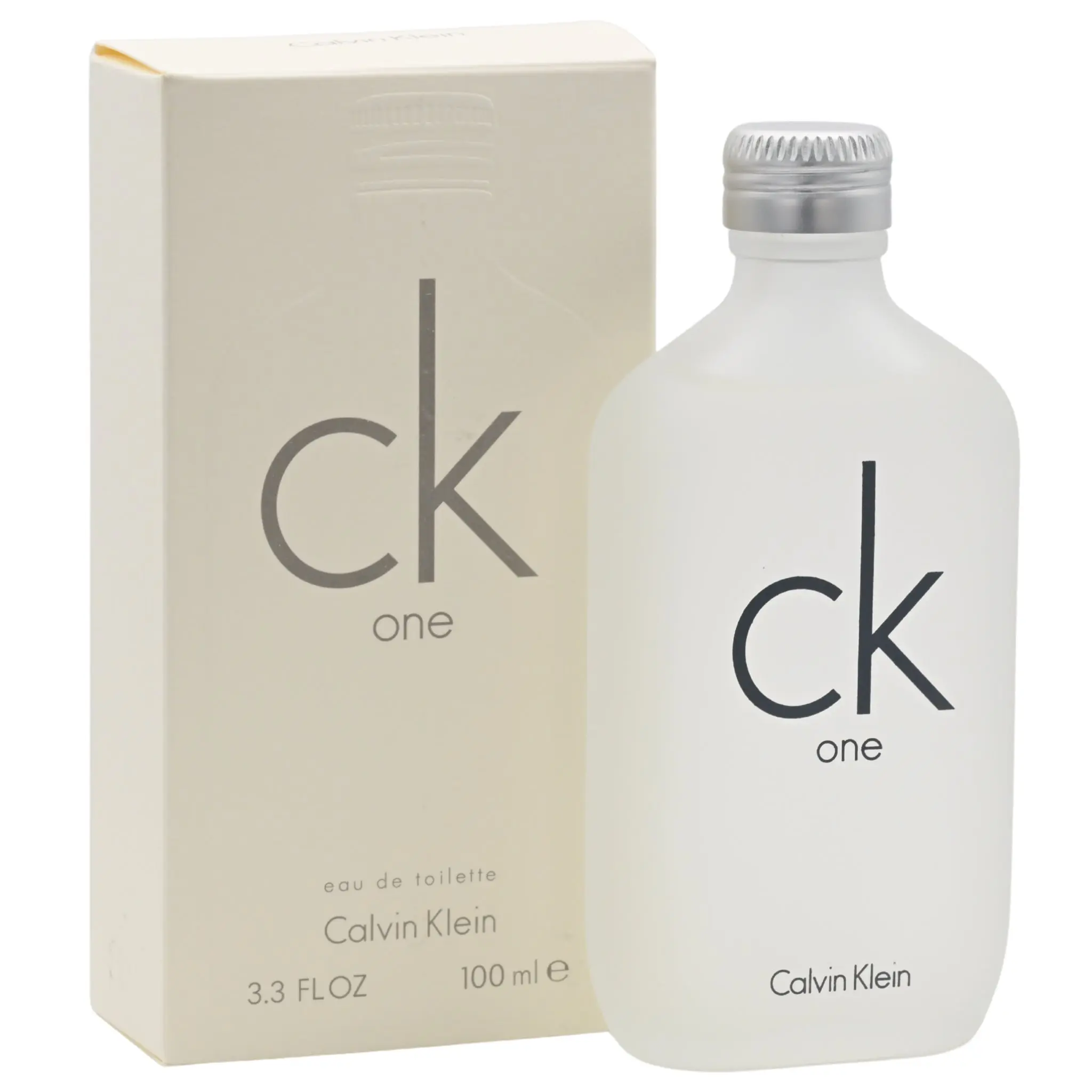 Calvin Klein CK 1 Unisex Eau de Toilette Spray Fragrances, Daily Wear Scent with Fresh Papaya, Jasmine & Green Tea Notes, 3.4 fl oz