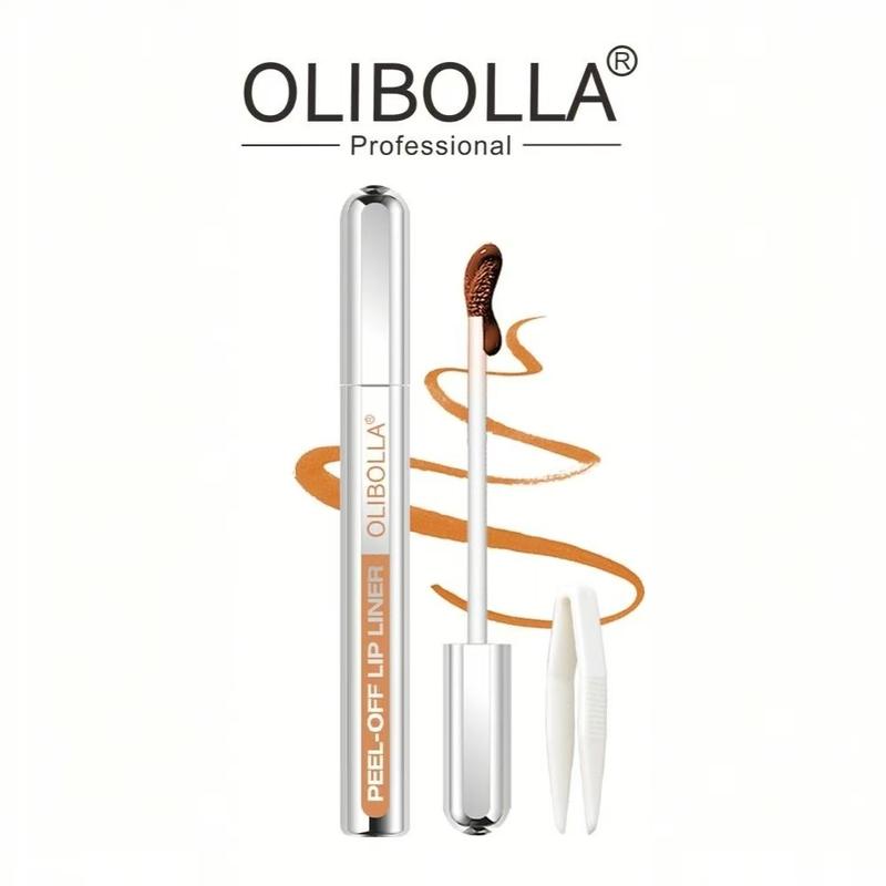 Peel Off Lip Liner Tattoo, 1 Count Long Lasting Peel Off Lip Stain, Semi-permanent Matte Lip Stick, Cosmetic Products for All Skin Types, Perfect Gift for Girls & Women, Valentine's Day Gift Eyeliner Lipliner Makeup