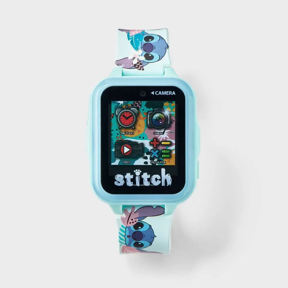 Girls' Stitch Light Up Interactive Watch - Blue Girls' Stitch Light Up Interactive Watch - Blue