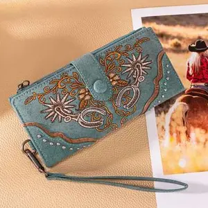Montana West Embroidered Collection Wallet