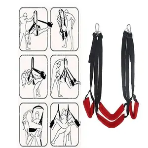Colorful Air Yoga Lower Back Stretch Strap, Horse Pose Training Elastic Band, Inverted Split Lower Back Workout Yoga Assist Rope