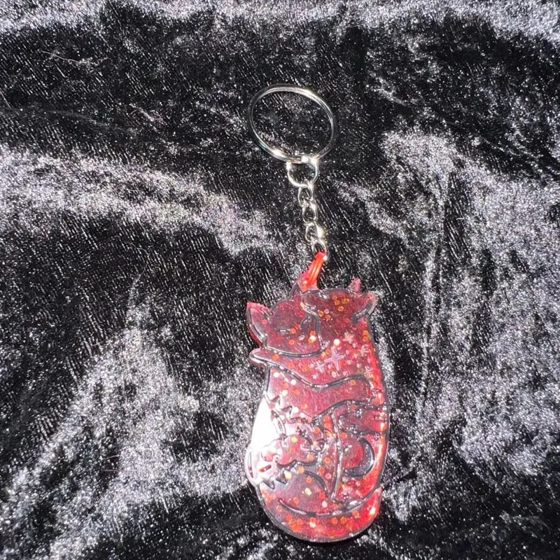 STRAWBERRY JAM - Purr-fectly Yours: Custom Cat Hugging Keychain – A Lovable Touch for Cat Lovers!