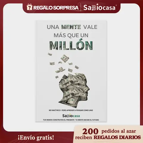 2026 Edition Professional,SabioCasa Una Mente Vale Más Que Un Millón ,Encourages Learning ,Language Enthusiast,Textbook Language,Spanish Speaker, Friendship Gift,Suitable for gifting.