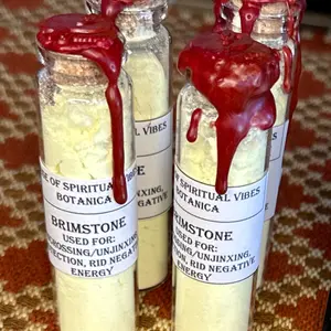 Vial of Brimstone Powder (wax sealed)