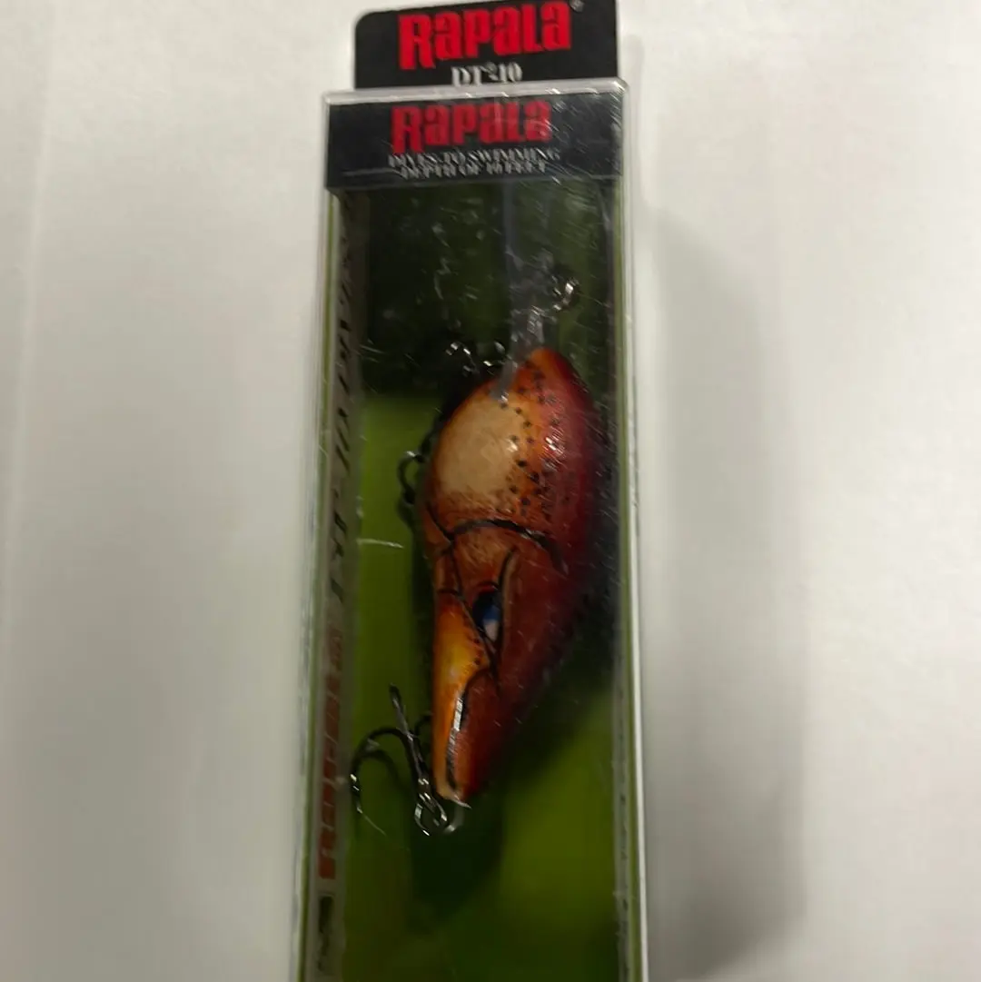 Rapala DT-10 Crankbait - Blaze