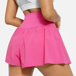 FeelinGirl Athletic Skorts for Women Workout Running Gym Shorts Skirts for Girl with Pocket