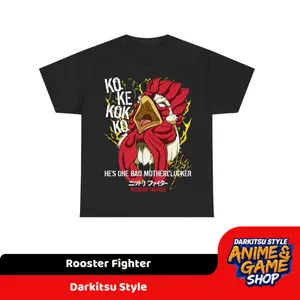 Rooster Fighter - Anime Shirt - Best Gift For Anime Fans - Best Gift for Family and Friends