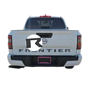 3D tailgate letters insert accessories Compatible with 2022 2023 2024 2025 nissan frontier Tailgate Accessories ABS Plastic Weatherproof ABS not Decals Gloss black