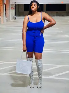 Kauna XOXO Ribbed Romper