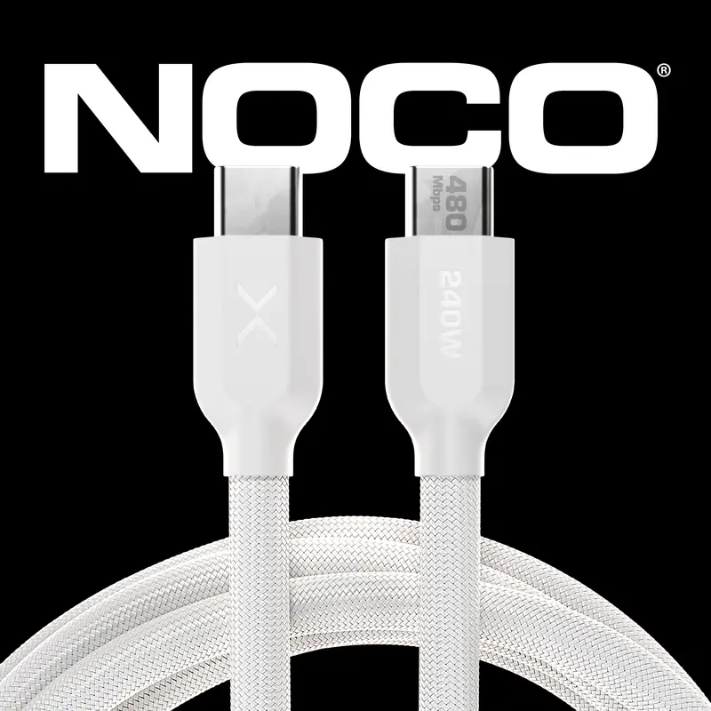 NOCO XGrid XC1: 3 Foot - 240W USB-C to USB-C Cable – USB-IF Certified, E-Marker Chip, 480Mbps Data