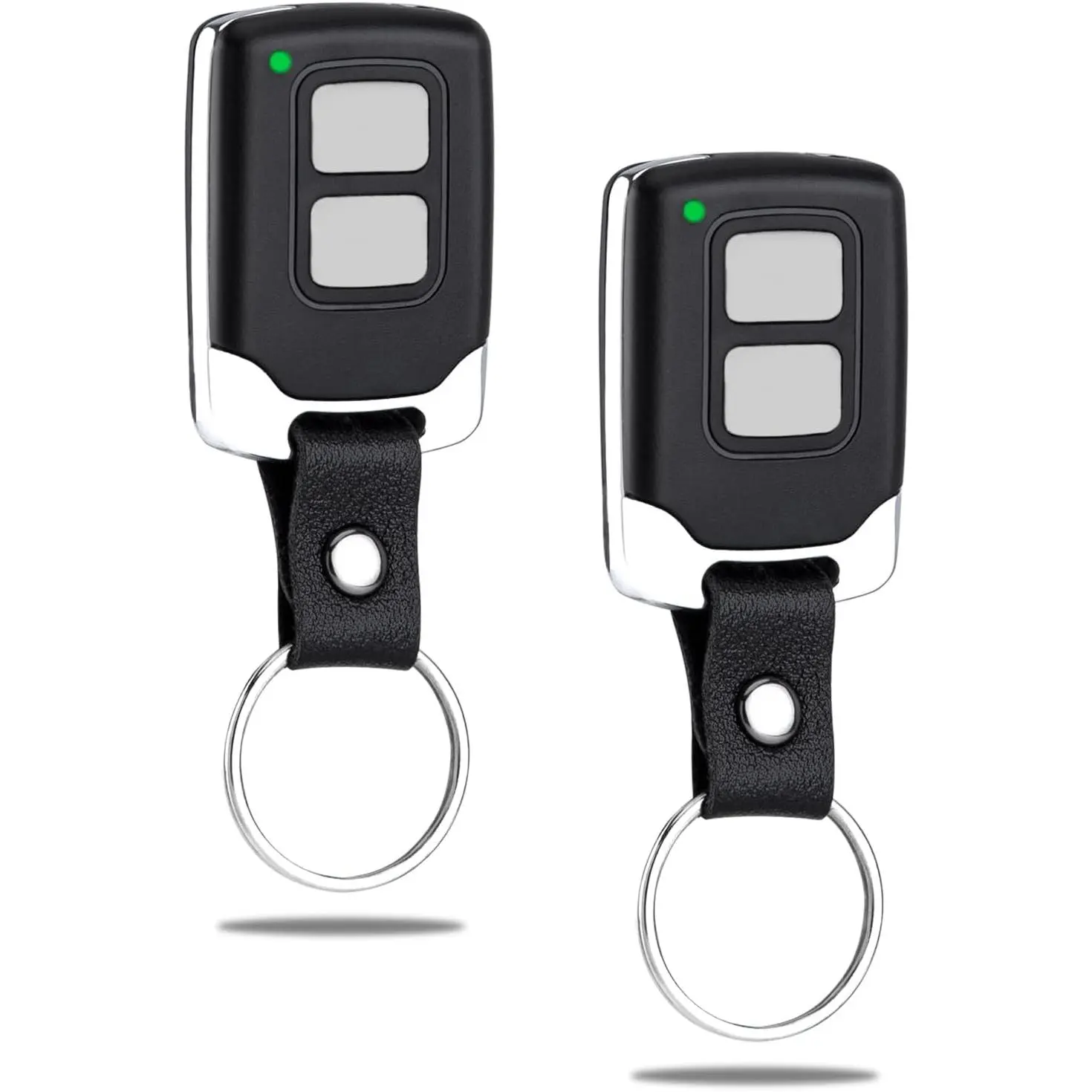 X-RTC05  2 Garage Door Opener Remote, for Lift Master Chamberlain Craftsman Garage Door Opener Remote 893LM 893Max 891LM 971LM 973LM 371LM 373LM, Red Orange Green Yellow Purple Learn Button Garage Door Remote