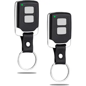 X-RTC05  2 Garage Door Opener Remote, for Lift Master Chamberlain Craftsman Garage Door Opener Remote 893LM 893Max 891LM 971LM 973LM 371LM 373LM, Red Orange Green Yellow Purple Learn Button Garage Door Remote