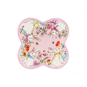 Easter Bunny Clover Platter