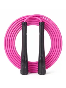 YUEDONG 5mm PVC training jump rope, lightweight design, adjustable length, quiet and tangle-free spinning, ideal fitness skipping rope for women