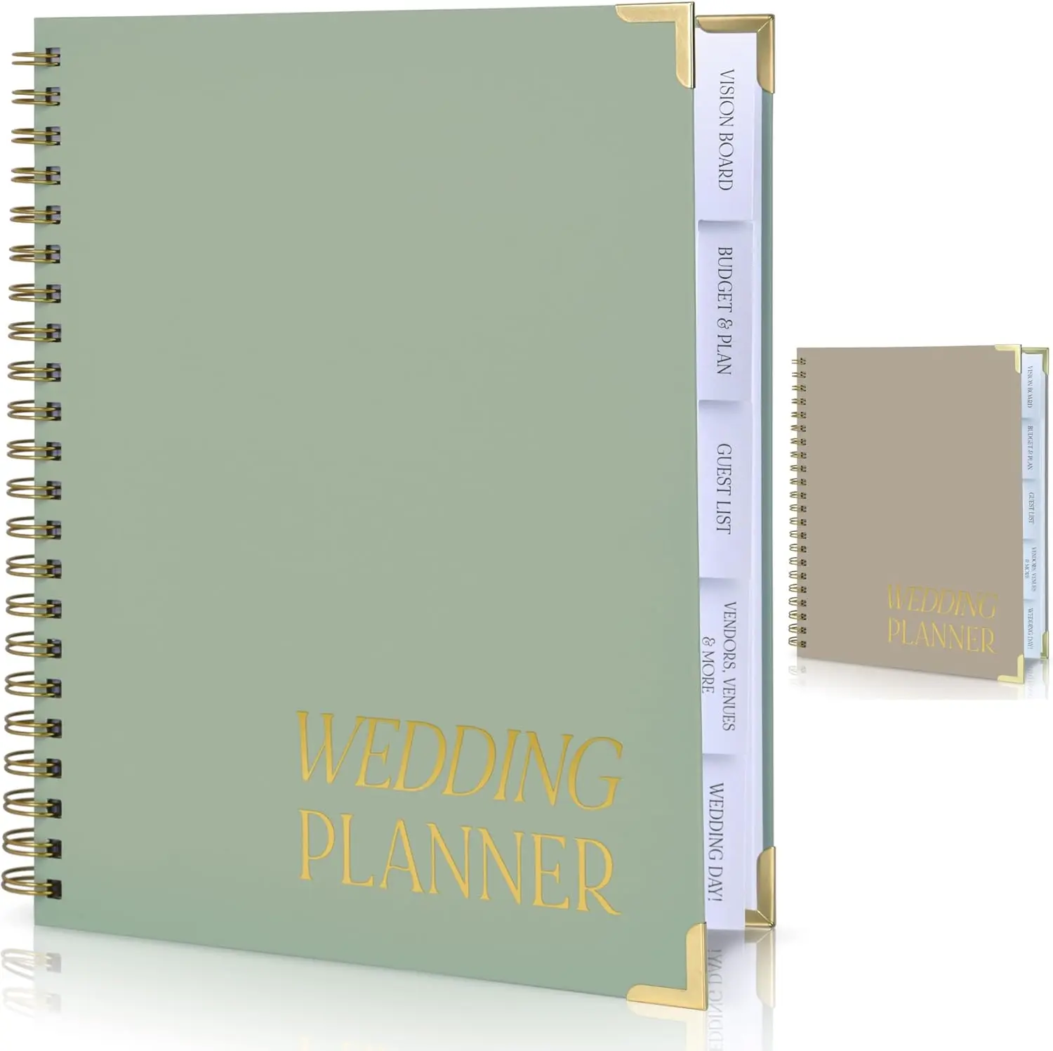 Beautiful Wedding Planner Book and Organizer - Perfect for Detailed Planning Of Your Big Day - Unique Engagement Gift for Newly Engaged Couples Future