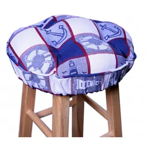 Mr. MJs Trading  Bar Stool Cushion, Light House