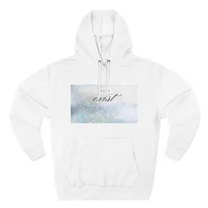 Ethereal Angel Wings hoodie | Pastel Clouds Black Label design I GET PAID TO EXIST!!!