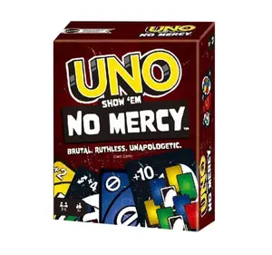 UNO SHOW 'EM NO MERCY Card Game (168 Cards) BRAND NEW UNOPENED