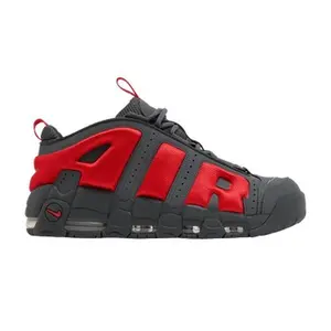 Nike Air More Uptempo Low 'Dark Grey Light Crimson'