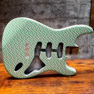 Warmtone Custom Guitars Strat Guitar Body “Design Relic” Nitro