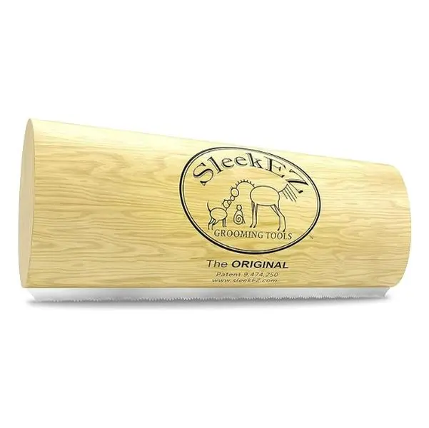 SleekEZ Dog Brush for Shedding & Grooming - 5 Inches Long, 4oz Weight, Suitable for Short & Long Haired Dogs, Versatile Grooming Tool