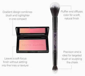 Kevyn Aucoin Neo Nights Gradient Blush & Blush Brush Set