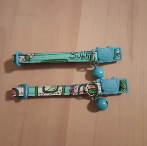Sushi Cat Collar & Reversible Bandana