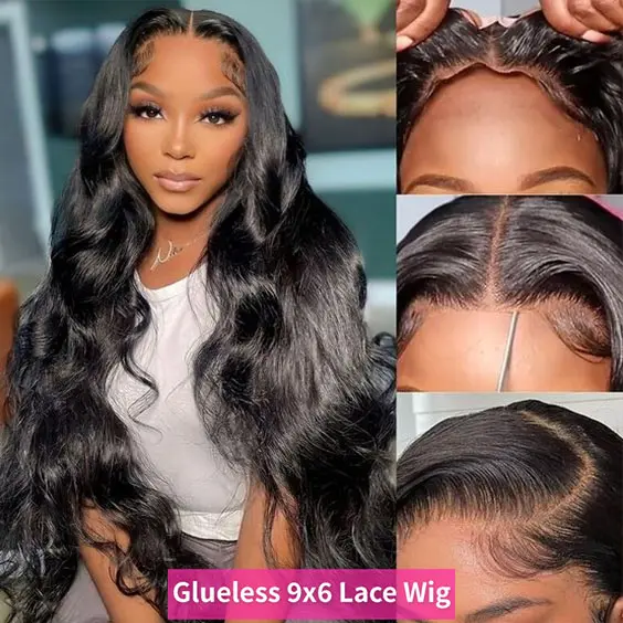 Glueless 9X6 Body Wave