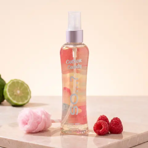 Cotton Candy Body Mist by So...? - Perfume for Women - Sweet Vanilla Perfume with Notes of Bergamot, Raspberry, Candy Floss - Gifts for Women - 3.5 oz