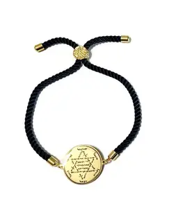 Archangels Talisman Black Cord Bracelet – 72 Names of God