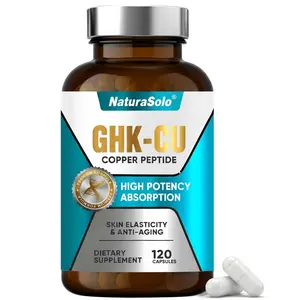 GHK-Cu Copper Peptide Supplement, Copper Peptide GHK-Cu Capsules 120 Count – Vegan, High Potency Formula Promotes Skin Regeneration, Firmness, Youthful Glow & Healthy Hair