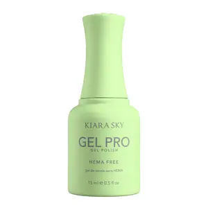 Kiara Sky Gel Pro - Pistachio Pop HEMA-Free + TPO Free Nail Gel Polish | Intense Pigmentation, Long-Lasting Wear | Finish: Cream 15ml