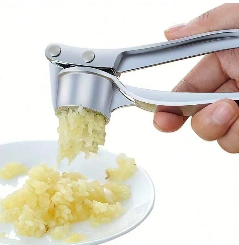 1 Piece Metal Garlic Crusher Manual Crusher Handheld Ginger Kitchen Tools Kitchen Accessories Kitchenware
