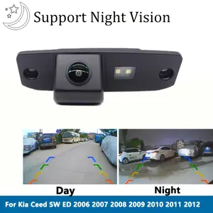 HD Backup Camera, Rear View Camera for Kia Ceed (ED) 2006 2007 2008 2009 2010 2011 2012 Car Parking Accessories, Full Color Night Vision Wide Angle, Parking Aid