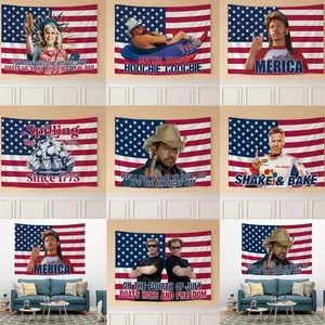 Room Wall Decor USA Flag 4th Of July 250th Anniversary Collection Tapestry Toby Keitth Joe Diirt Hotter Than A Hoochie You look Like Fourth Of July Boats Hoes Spilling Tea GXY