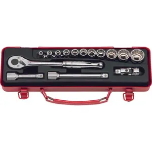 Koken 3252M 3/8 Sq. Dr. Socket set 6, 12 point 15 pieces