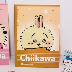 B5 Notebook Chiikawa Cute Student Diary Notes Exams Drafts Practice Sheets Notebook Spot Goods Hachiwera Usagi Chii Momonga