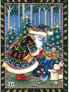 Christmas Greeting Cards Set  Mary, Set of 18 Large 5 x 7-Inch Folded Cards
