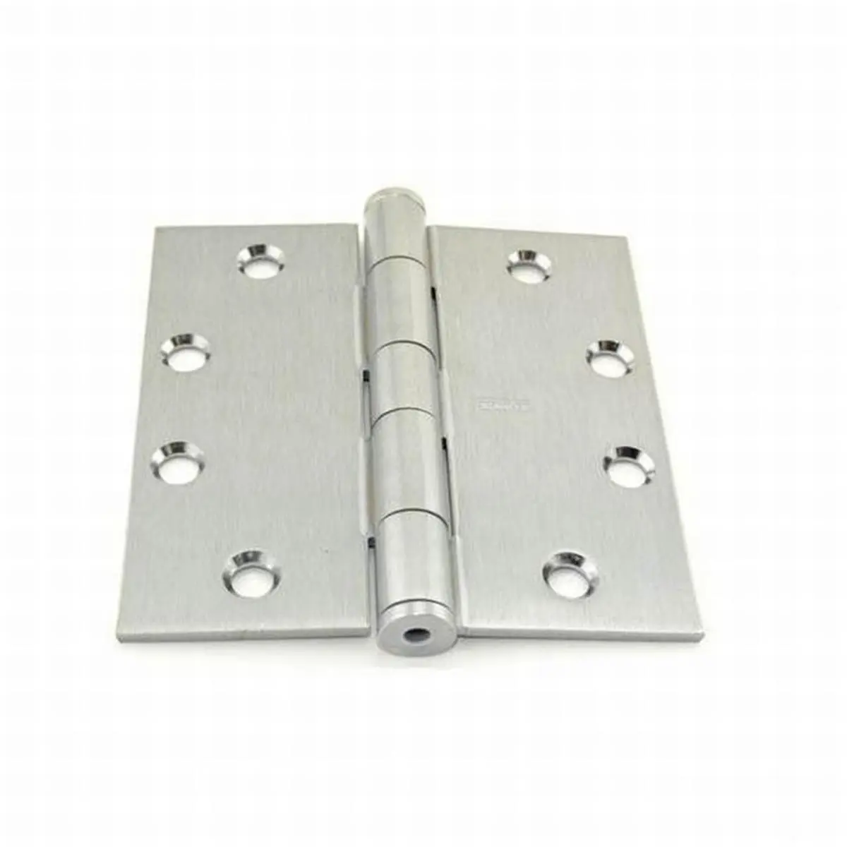 212 MAIN Steel Full Mortise Standard Weight Square Hinge - Door Hardware, 4.5x4.5 in., Square Corner, Model No. 050038, Satin Chrome