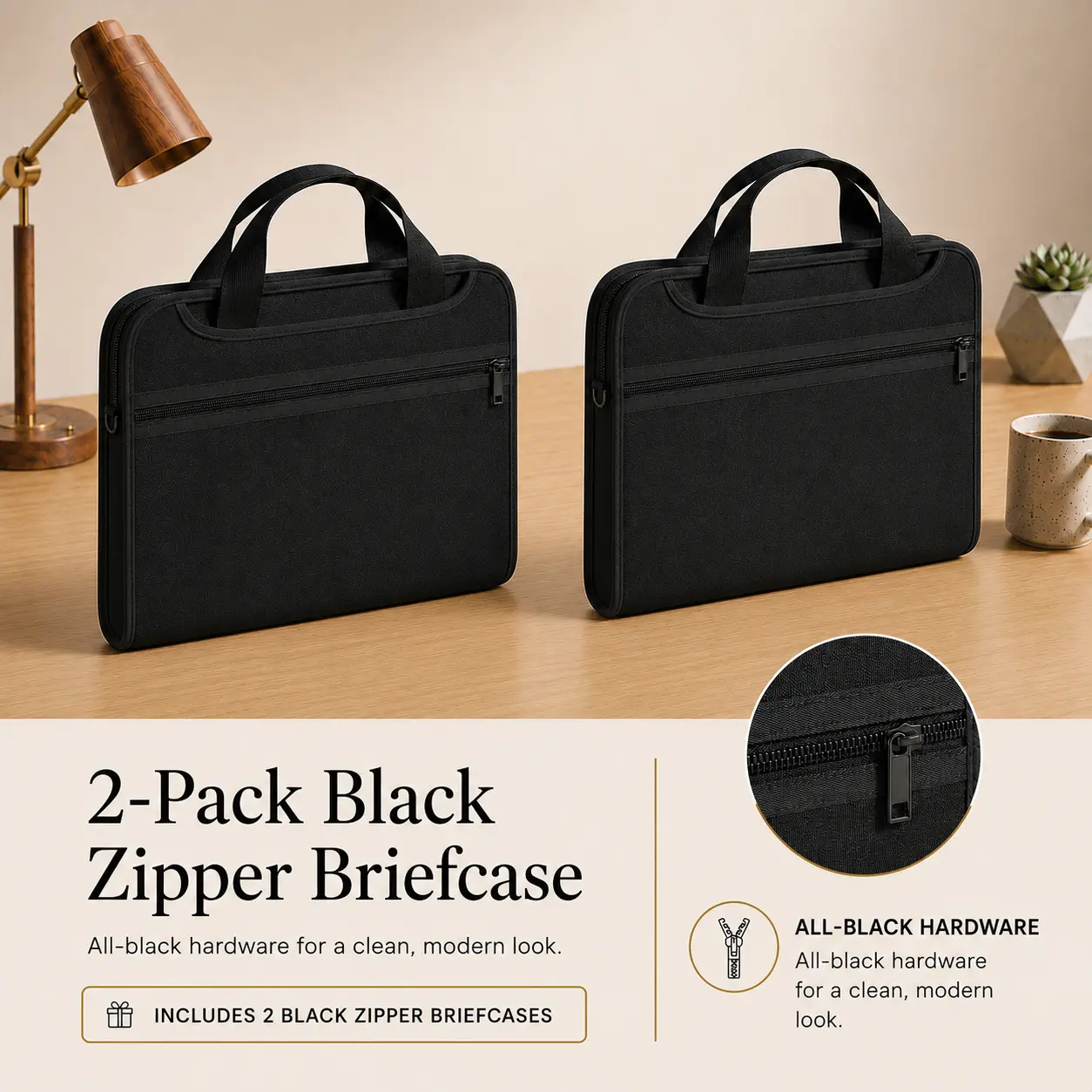 Black(Pack of 2)