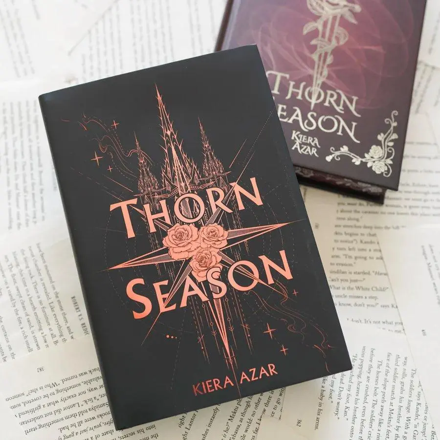 Thorn Season Signed Special Edition Hardcover Book by Kiera Azar YA Romantasy