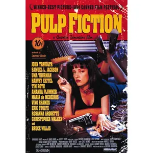 Pulp Fiction Poster Pulp Fiction Poster